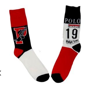 Vintage - Polo Ralph Lauren P-Wing Stadium Socks